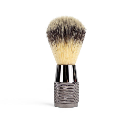Shaving brush - gun metal