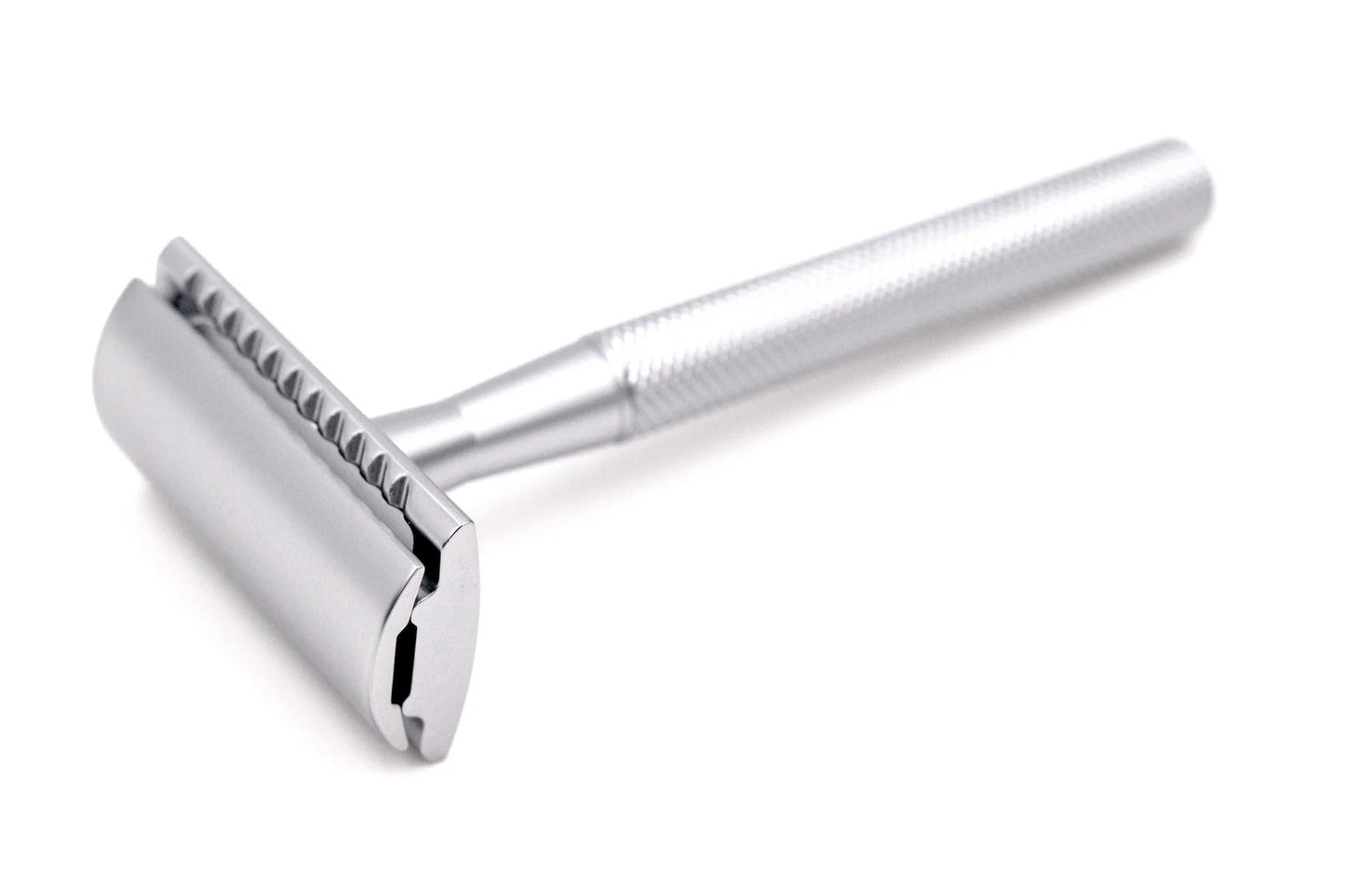 Roche R1 Safety Razor (Silver) Closed Comb