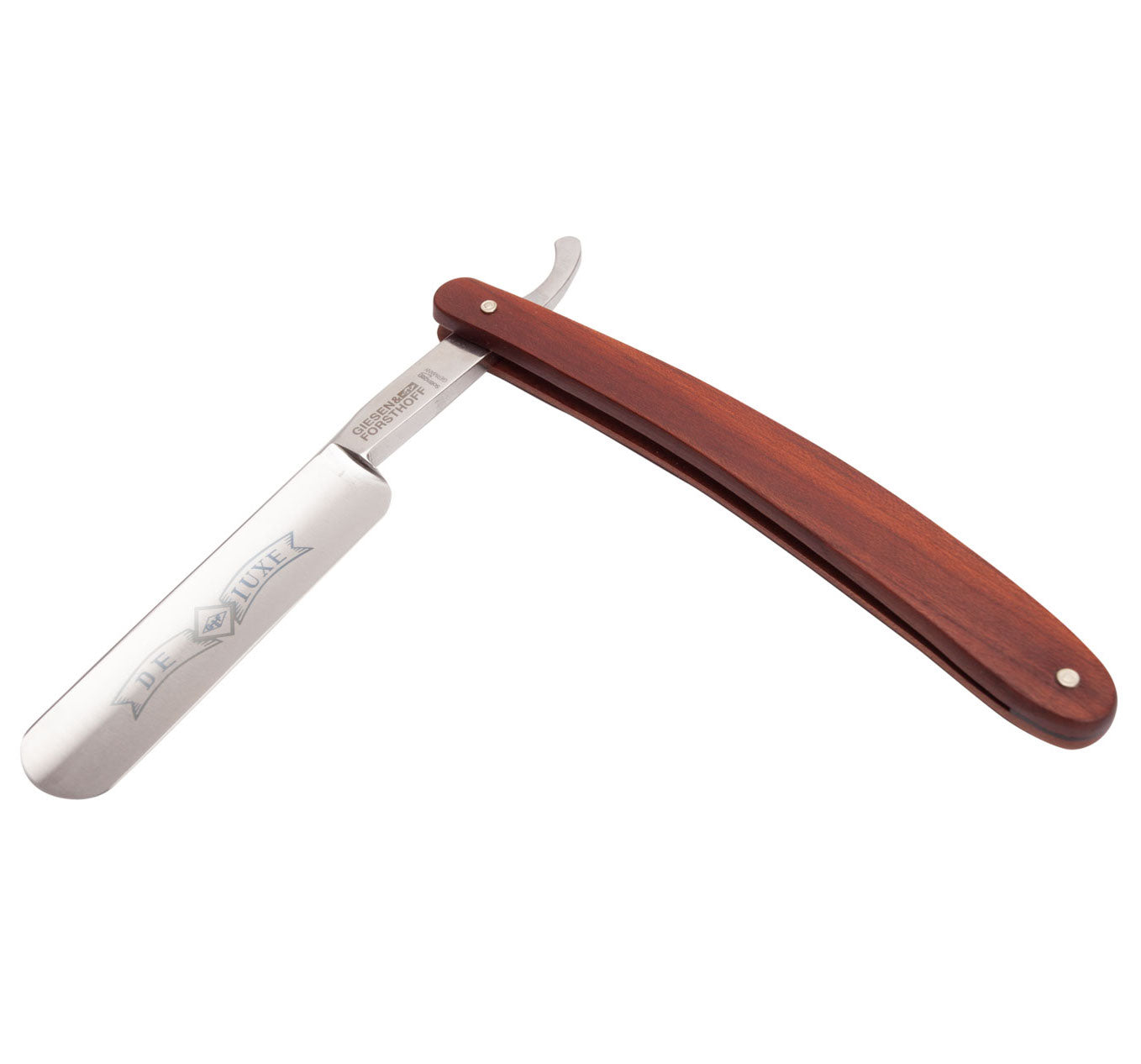 Giesen & Forsthoff 'DE LUXE' Plumwood Straight Razor (#394)