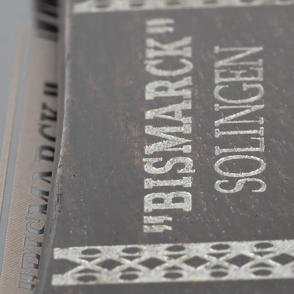 Dovo Bismarck Oxidised 6/8 Cut Throat Razor