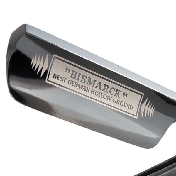 Dovo Bismarck Oxidised 6/8 Cut Throat Razor