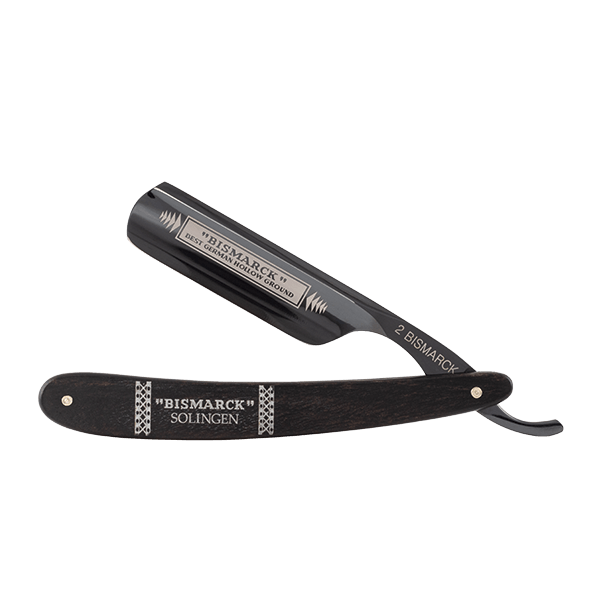 Dovo Bismarck Oxidised 6/8 Cut Throat Razor