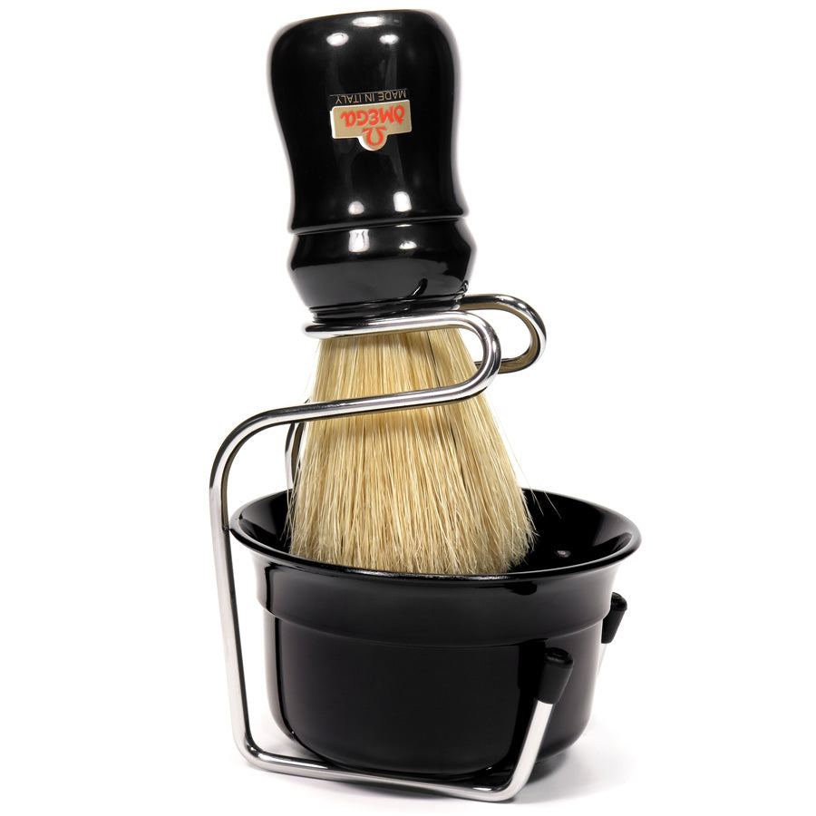 Omega Pure Bristle Shaving Brush