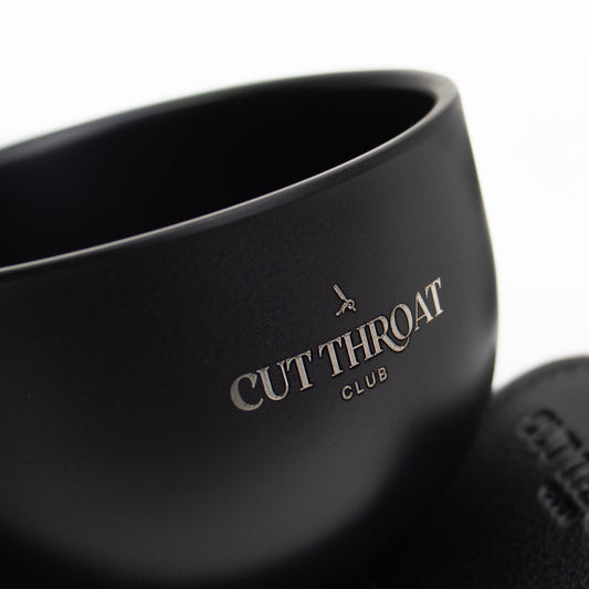 Black Lathering Bowl