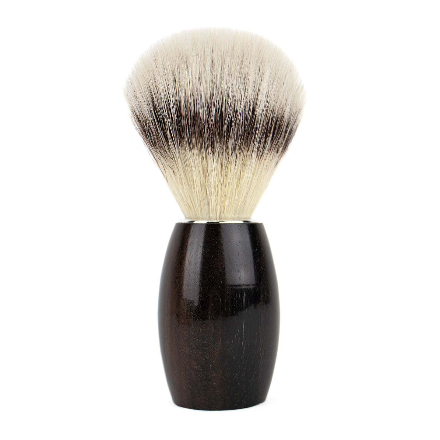 Dovo Badger Hair - Fibre Silver Tip Ebony Handle Shaving Brush