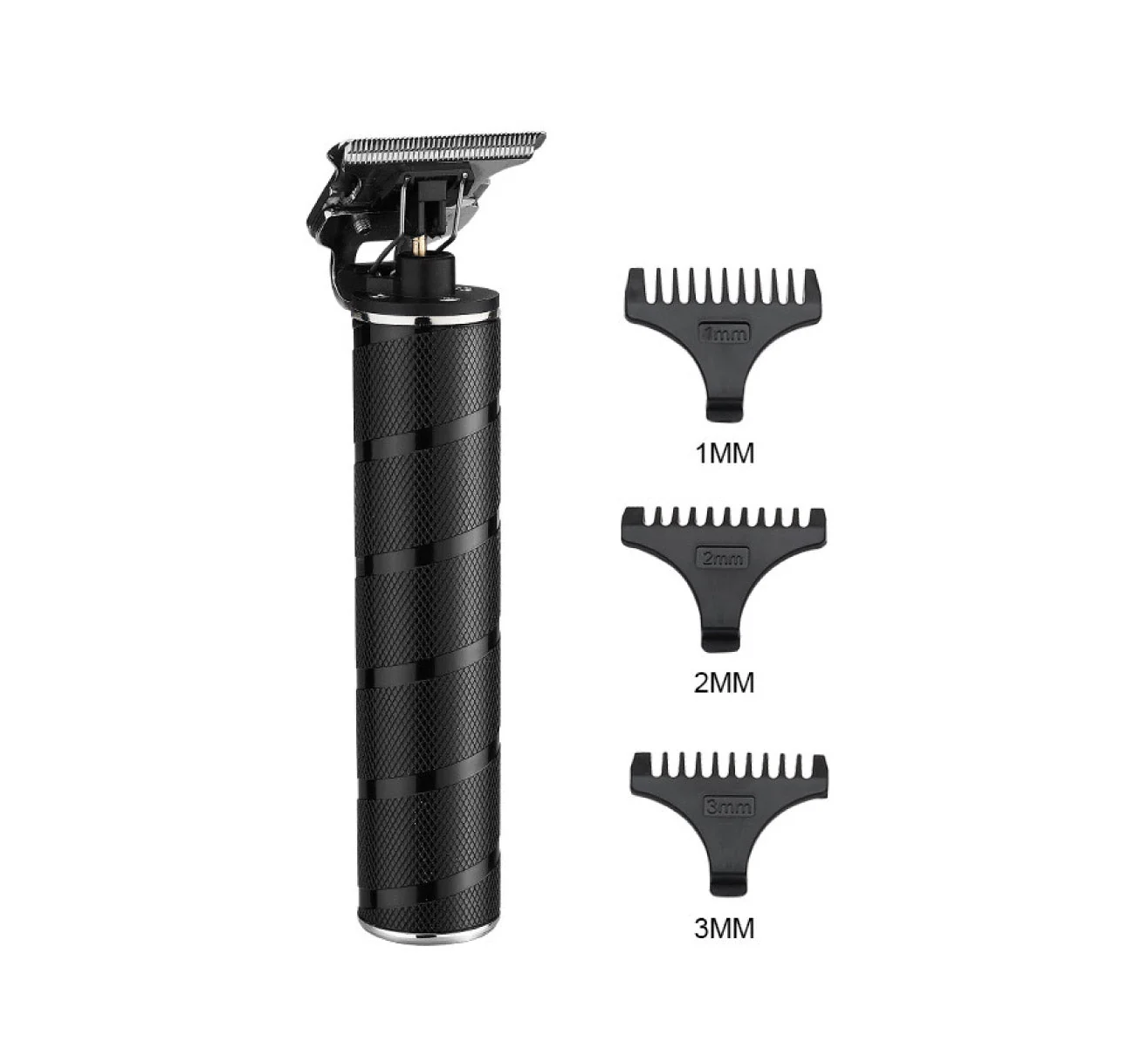 Barbarossa Brothers Skeleton Hair & Beard Trimmer - Knurled Black