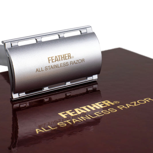 Feather AS-D2 Safety Razor - Matt Chrome